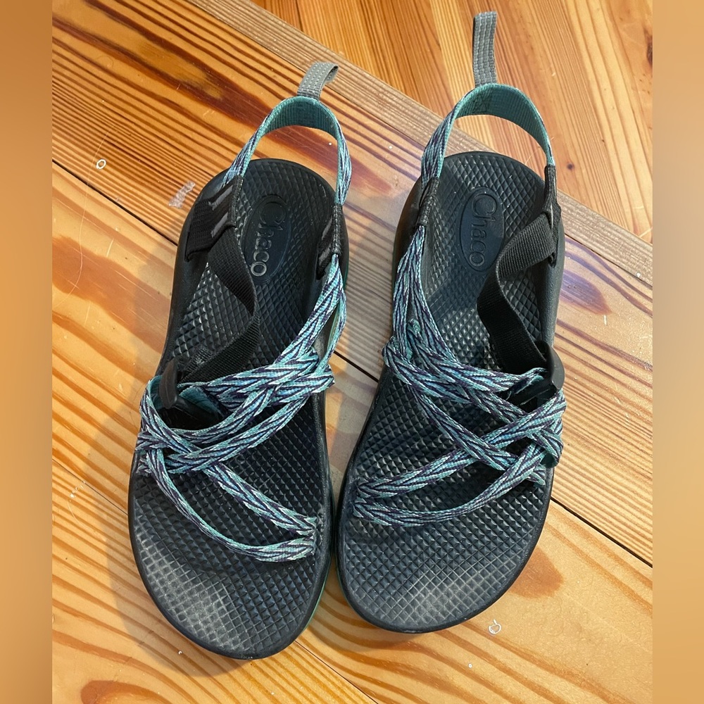 Teal Kids Chacos